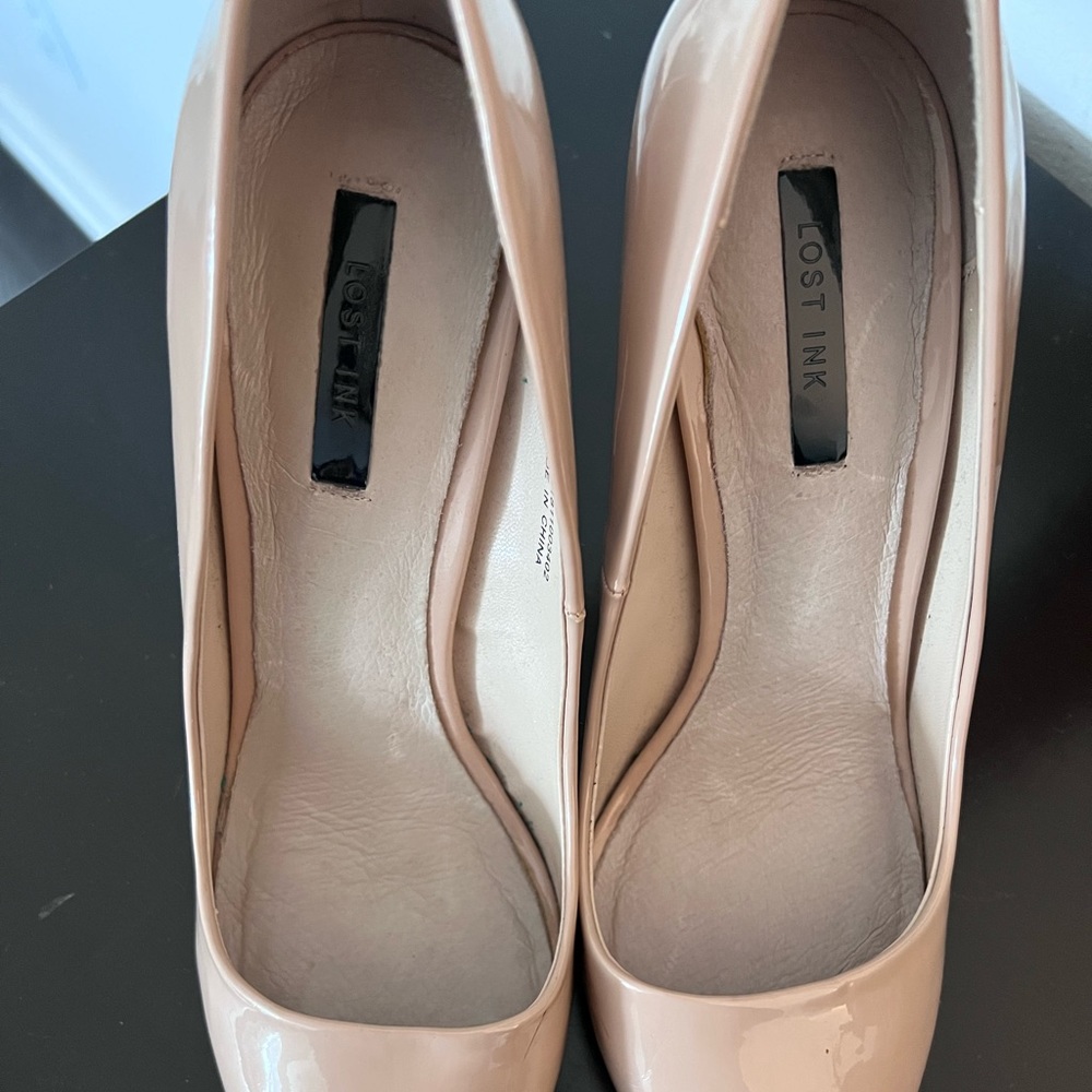 Lost Ink Nude Heels - Picture 3 of 4